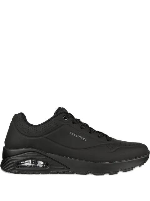 Uno-Stand On Air perforated-detail air-cooled sneakers by SKECHERS