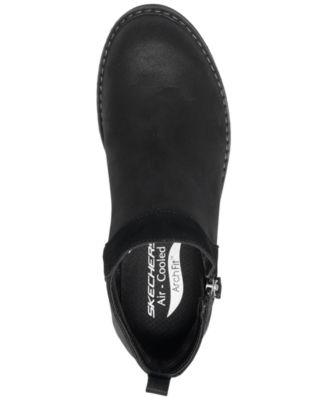 Women's Arch Fit Mojave - Indefinite Side-Zip Ankle Boots from Finish Line by SKECHERS