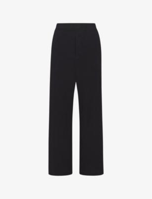 Boyfriend relaxed-fit stretch-woven trousers by SKIMS
