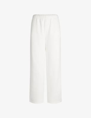 Classic Straight-Leg Cotton-Fleece Trousers by SKIMS
