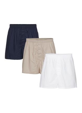 Cotton Poplin Boxer — Set Of 3 by SKIMS Cotton Poplin Boxer — Set Of 3 by SKIMS