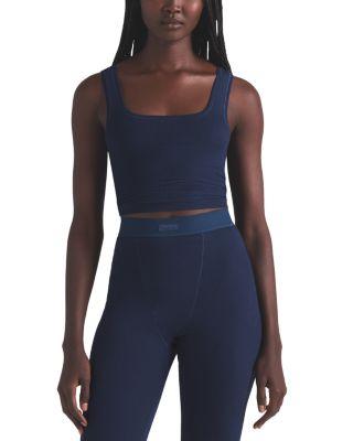 Cotton Rib Tank Top by SKIMS
