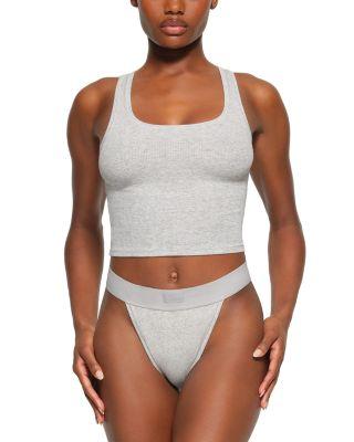 Cotton Rib Tank Top by SKIMS