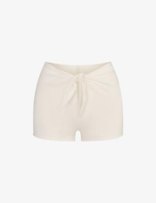 Cover-Ups Cotton-Jersey Shorts by SKIMS
