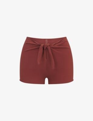Cover-Ups Cotton-Jersey Shorts by SKIMS