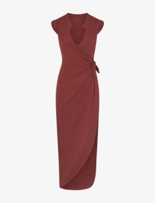Cover-Ups Cotton-Jersey Tie Dress by SKIMS