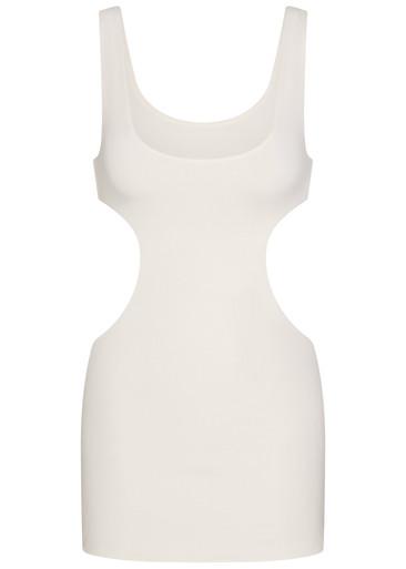 Cut-out stretch-jersey mini dress by SKIMS