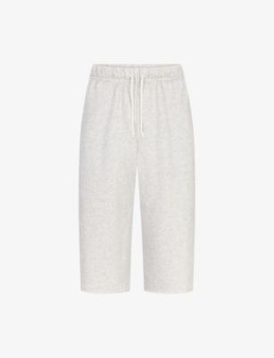 Drawstring-Waist Side-Pocket Cotton-Blend Shorts by SKIMS