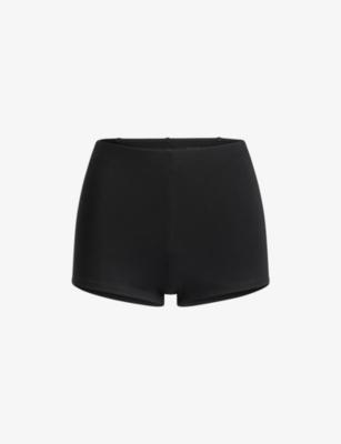 Essentials High-Waisted Stretch-Woven Hot Shorts by SKIMS