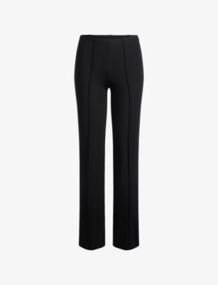 Essentials Pintuck Straight-Leg Stretch-Woven Trousers by SKIMS