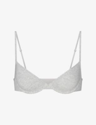 Everyday Unlined Demi Cotton Bra by SKIMS