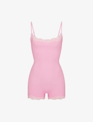 Fits Everybody Lace Onesie by SKIMS