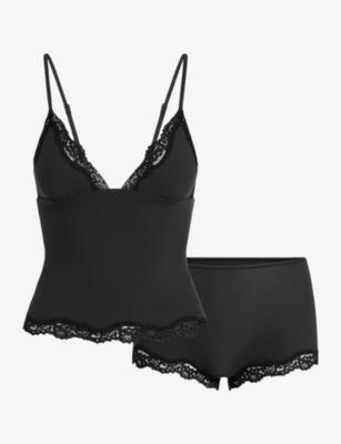 Fits Everybody Lace-Trim Jersey Cami And Shorts Set by SKIMS
