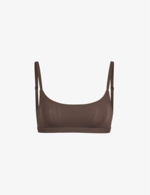 Fits Everybody scooped stretch-woven bra by SKIMS