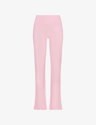 Foldover Cotton-Jersey Trousers by SKIMS