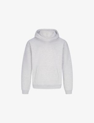 Lounge Relaxed Cotton-Jersey Hoody by SKIMS
