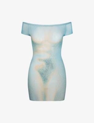 Mesh Cover-Ups Mini Dress by SKIMS