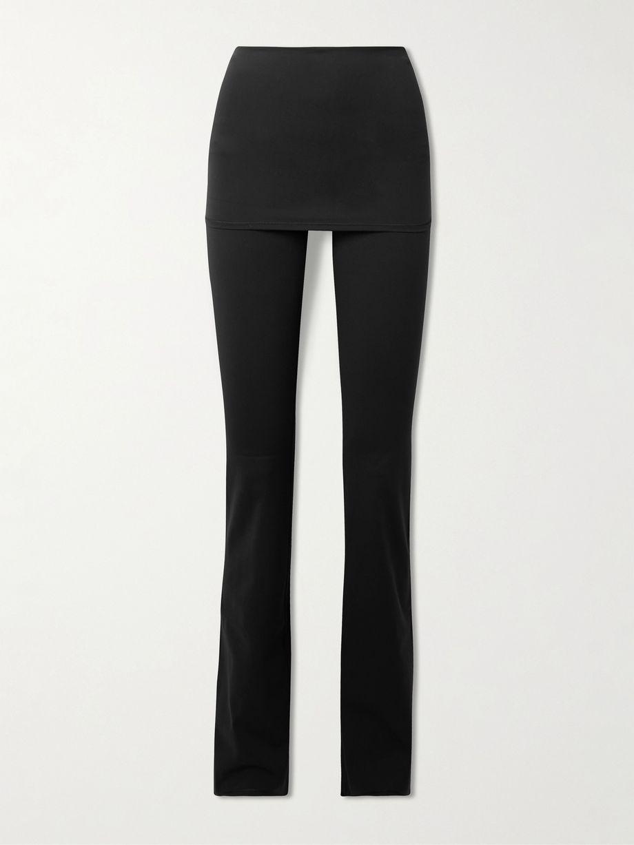 + Nike Foldover Slim Flare Legging - Obsidian by SKIMS
