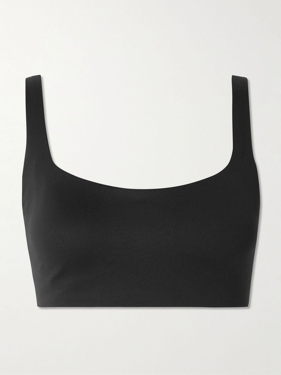 + Nike Scoop Neck Bra - Obsidian by SKIMS