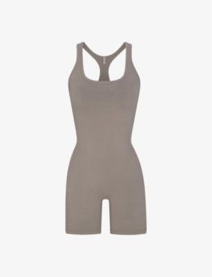 Outdoor racer-back stretch cotton-blend body by SKIMS