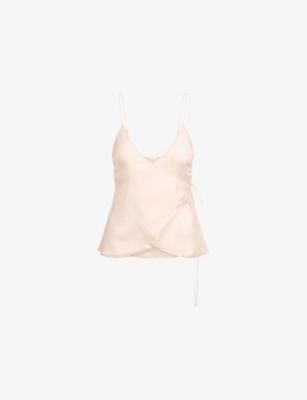 Romance Wrap Silk Camisole Top by SKIMS