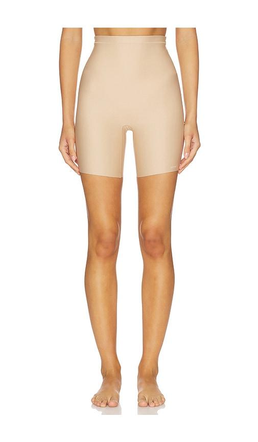 SKIMS Body Cs Mid Rise Short in Beige by SKIMS