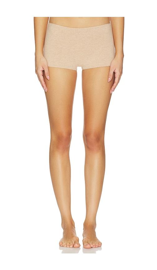 SKIMS Everyday Cotton Boyshort in Nude by SKIMS