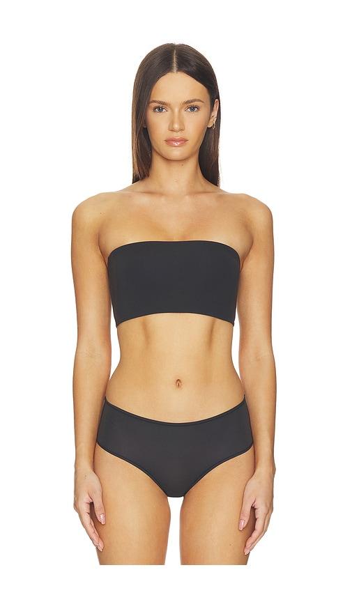 SKIMS Fits Everybody Bandeau in Black by SKIMS