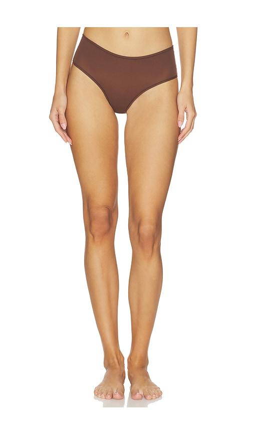 SKIMS Fits Everybody Brief in Chocolate by SKIMS