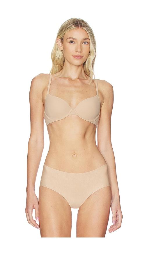 SKIMS Fits Everybody T-shirt Bra in Beige by SKIMS