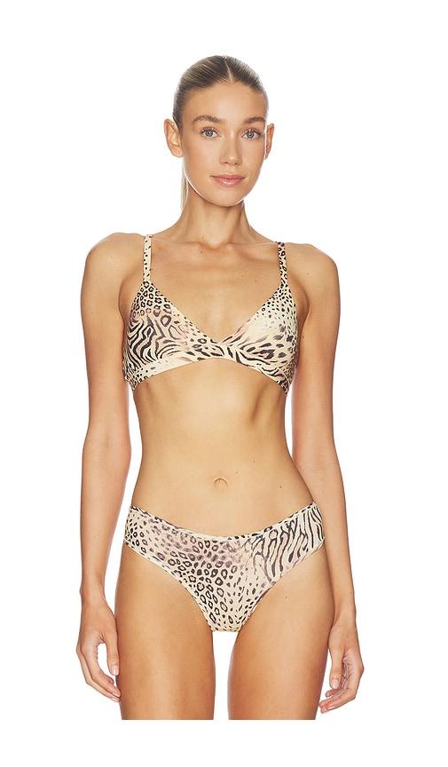 SKIMS Fits Everybody Triangle Bralette in Tan,Brown by SKIMS
