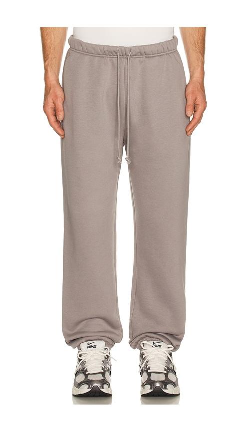 SKIMS Fleece Lounge Relaxed Jogger in Grey by SKIMS