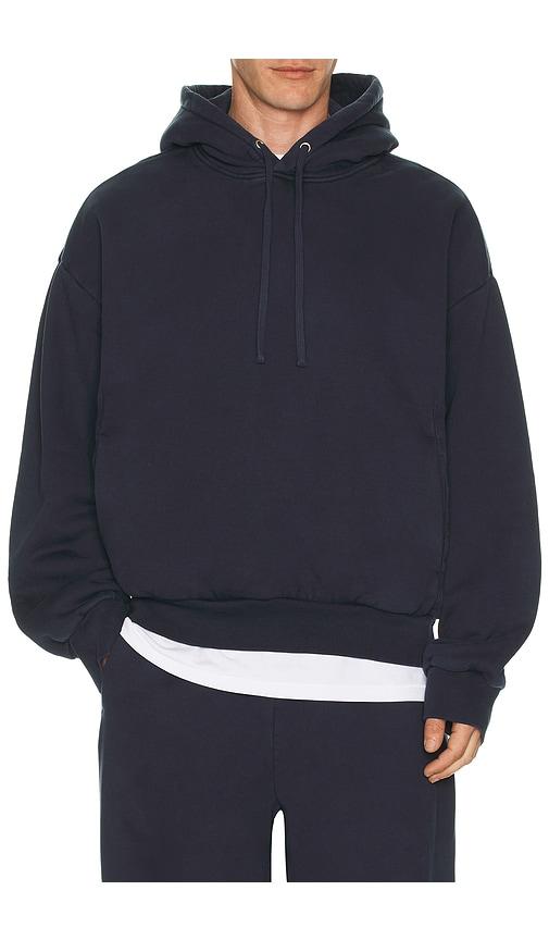 SKIMS Heavy Fleece Hoodie in Blue by SKIMS