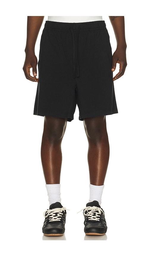 SKIMS Jersey Lounge Relaxed Short in Black by SKIMS