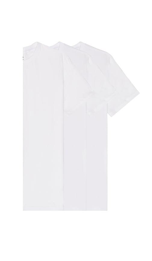 SKIMS Lightweight T-Shirt 3 Pack in White by SKIMS
