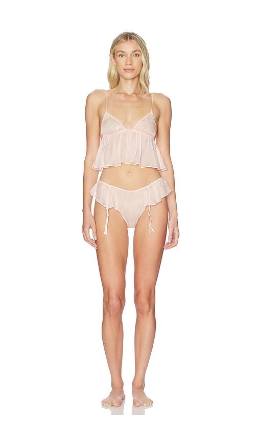 SKIMS Romance Babydoll And Hipster Set in Pink by SKIMS