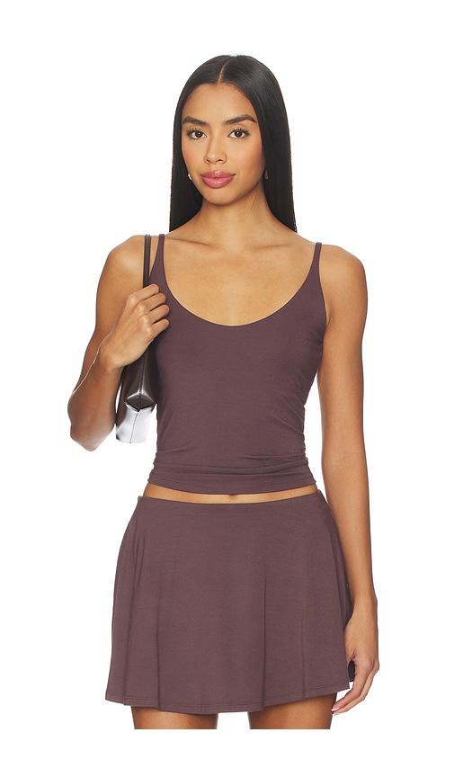 SKIMS Smooth Layers Skimpy Strap Cami in Purple by SKIMS