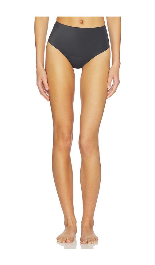 SKIMS Smoothing Intimates High-waisted Thong in Black by SKIMS