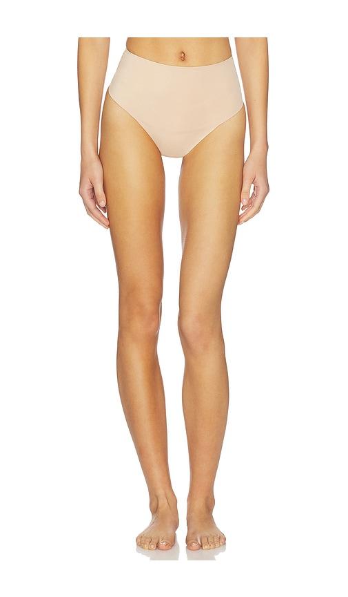 SKIMS Smoothing Intimates High-waisted Thong in Tan by SKIMS