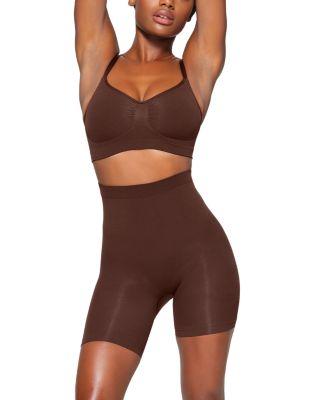 Seamless Sculpt Mid Thigh Shorts by SKIMS