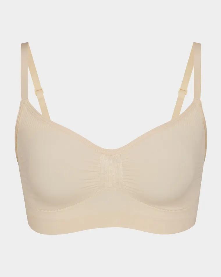 Seamless Sculpt Pullover Bra by SKIMS