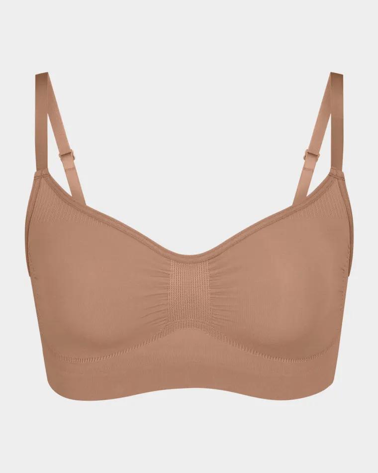 Seamless Sculpt Pullover Bra by SKIMS