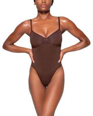 Seamless Sculpt Thong Bodysuit by SKIMS