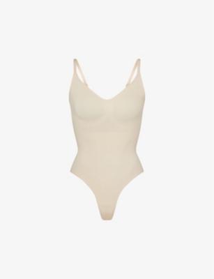 Seamless Sculpt fitted stretch-woven body by SKIMS