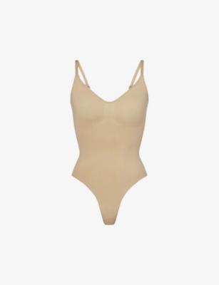 Seamless Sculpt fitted stretch-woven body by SKIMS