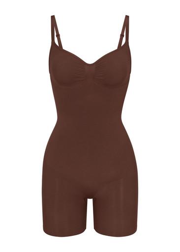 Seamless sculpt mid-thigh bodysuit by SKIMS