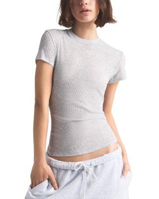 Sheer Cotton Crewneck Tee by SKIMS