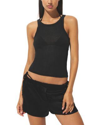 Sheer Cotton Tank Top by SKIMS