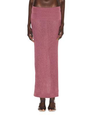 Sheer Knit Maxi Skirt by SKIMS