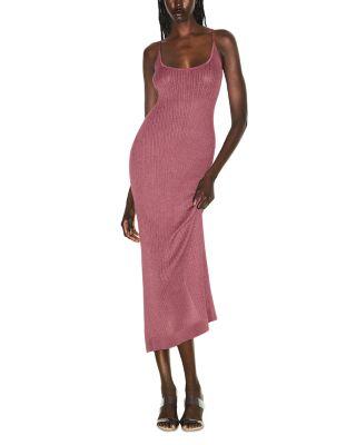 Sheer Knit Midi Dress by SKIMS